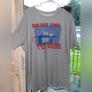 Dutch Bros D14D Grey Short Sleeve T-Shirt size 2X